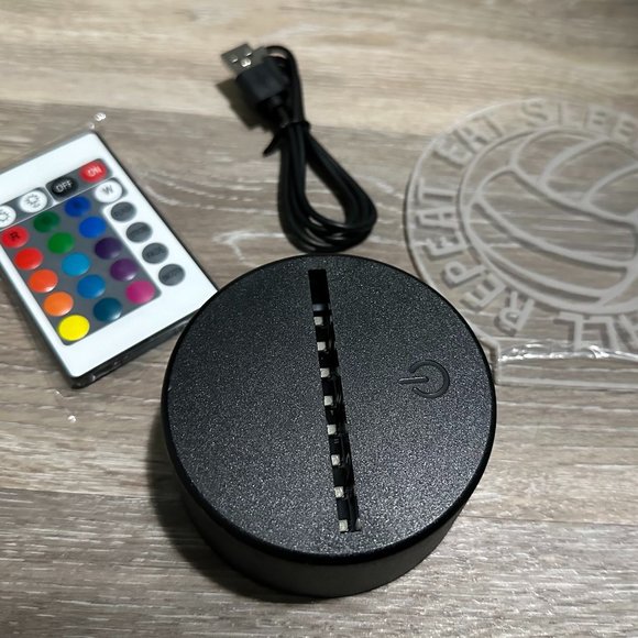 Custom LED night light, Volleyball night light, volley, LED Light - Picture 2 of 2